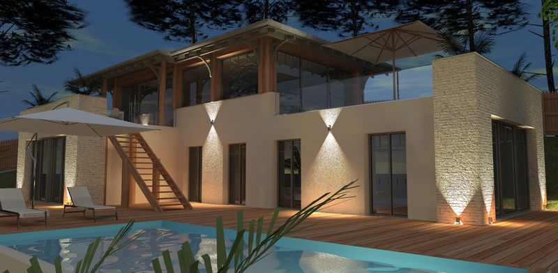Notre zone d'activité pour ce service Obtenir un devis pour la construction d'une villa atypique avec piscine à Bordeaux Caudéran